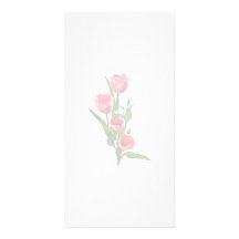 Tulip Family Picture Card