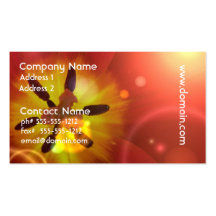 Tulip in Sunlight Business Card