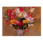 Tulips in a Vase Fine Art Bridal Postcard