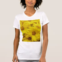 Tumbling Daisies Tee Shirts