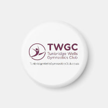 Tunbridge Wells Gymnastics Club Fridge Magnet