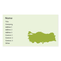 Turkey - Business Business Card Template