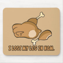 Turkey: I lost my leg in Nom Mousemats