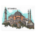Turkey Istanbul Hagia Sophia (by St.K) Post Card