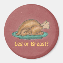 Turkey/Leg or Breast Magnet