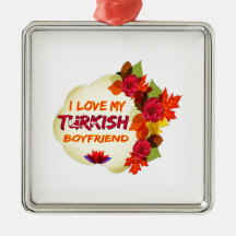 Turkish Boyfriend Design Christmas Ornaments