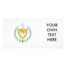 Turkish Republic Coat of Arms Custom Photo Card