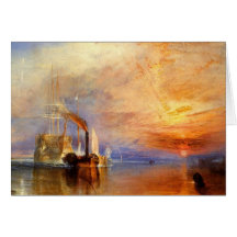 turner, j m w - the fighting téméraire tugged to h cards