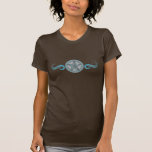 Turquoise Bling Western Star Badge shirt