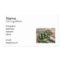 Turtle Friends Business Card Template