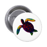 Turtle Red The MUSEUM Zazzle Gifts Button