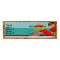 Tuscan Diva Profile Card.. business cards