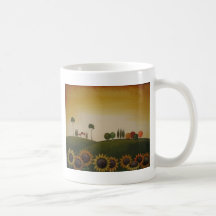 Tuscan Sunflowers Mugs