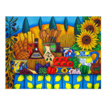 Tuscany Delights Post Card