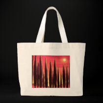 Tuscany Landscape Painting - Multi bags