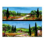 TUSCANY LANDSCAPES POSTCARDS
