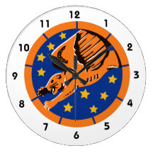 Tuskegee Airmen 99th Fighter Squadron Wall Clock