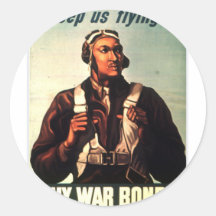 Tuskegee Airmen, Red Tail War-bond Stickers