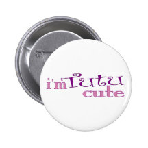Tutu Cute (Ballet) Button