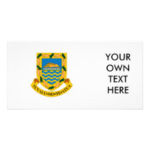 Tuvalu Coat of Arms Photo Card Template