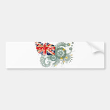 Tuvalu Flag Bumper Stickers