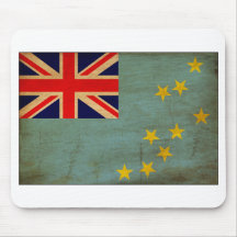 Tuvalu Flag Mousepads