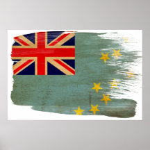 Tuvalu Flag Posters