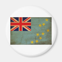 Tuvalu Flag Refrigerator Magnet