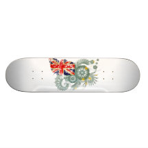 Tuvalu Flag Skateboard Decks