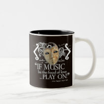 Twelfth Night Music Quote mugs