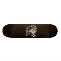Twelfth Night Music Quote Custom Skateboard