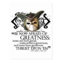 Twelfth Night Quote Post Cards
