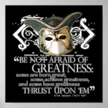 Twelfth Night Quote Posters