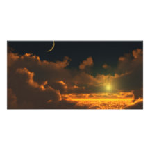 Twilight Dawn Picture Card