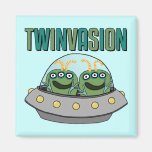 TWINVASION Alien Twins Magnet