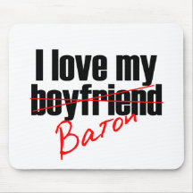 Twirl : I love my Baton Mouse Pad