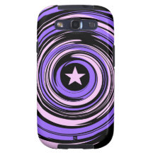 Twirl Star Purple Pink Samsung Galaxy Case-Mate Ca