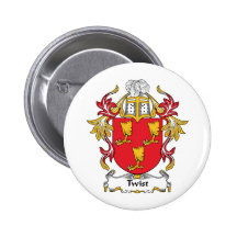 Twist Family Crest Pinback Button