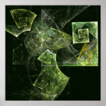 Twisted Balance Abstract Art Print