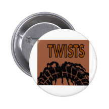 twists pinback button