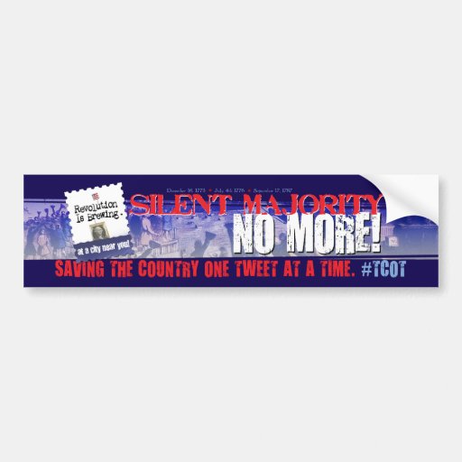 Twitter #tcot Bumper Sticker
