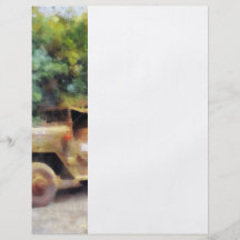 Two Army Trucks Flyers