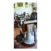 Two Barber Chairs Photo Cards