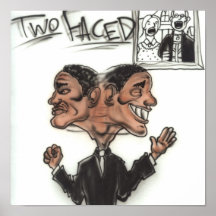 Two Faced Poster