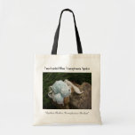 Two-headed Blue Transylvania Spider Tote Bag