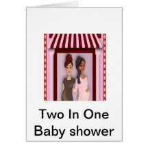 Two  IN ONE SHOWER Card