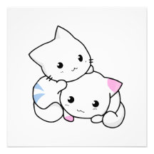 Two Kittens Photo Print