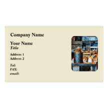 Two Oil Cans Business Card