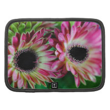 Two Pink Mini Gerber Daisies Planner