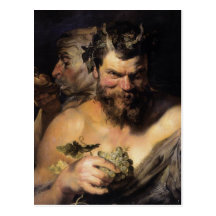 Two Satyrs Post Cards